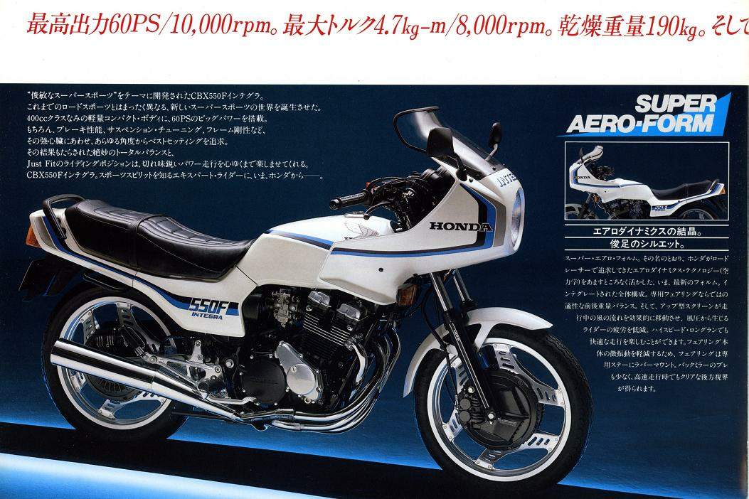 Honda CBX 550F Integra